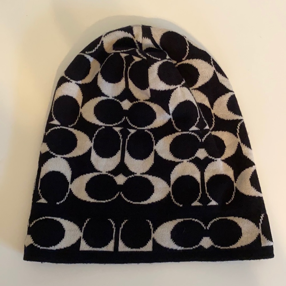 Coach beanie hat